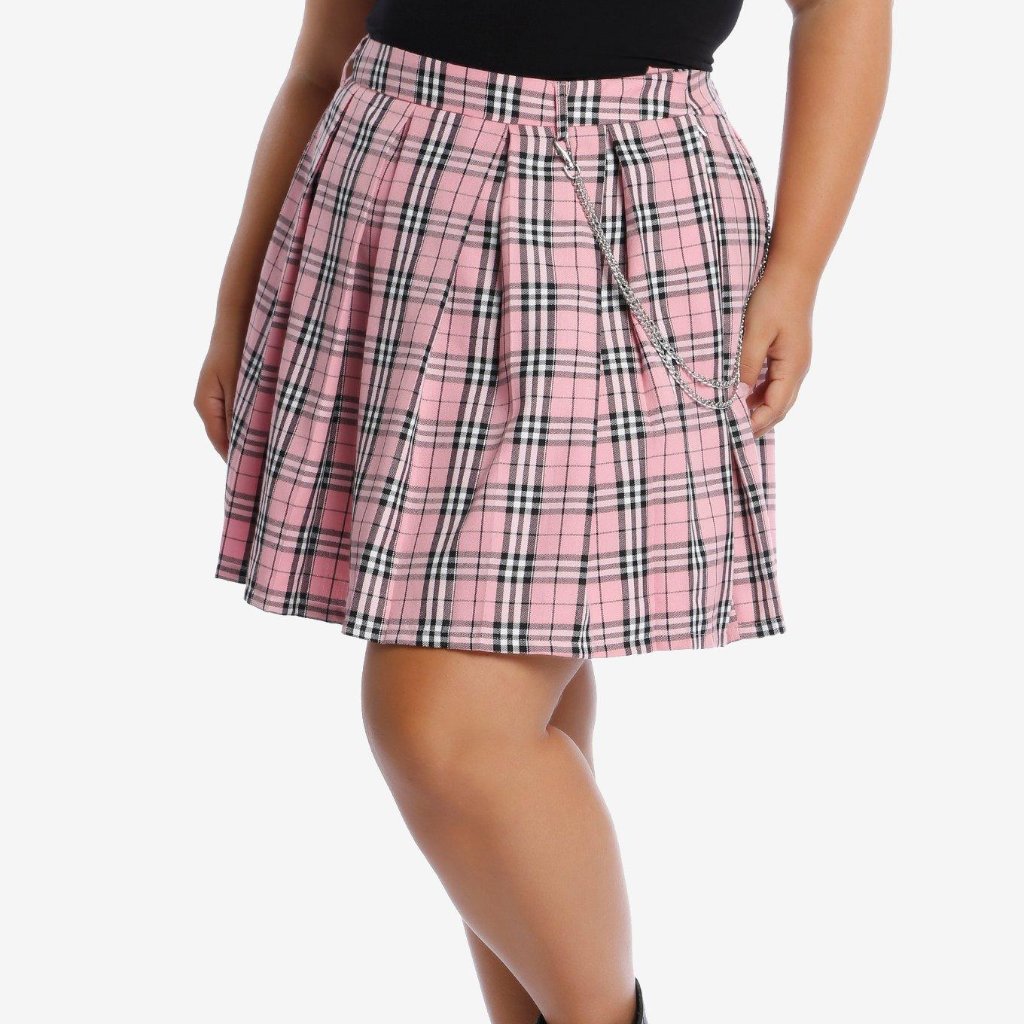 Checkered Plaid Pleated Tennis Skirt Kawaii Dolls Kill Nerd Geek Send Offers